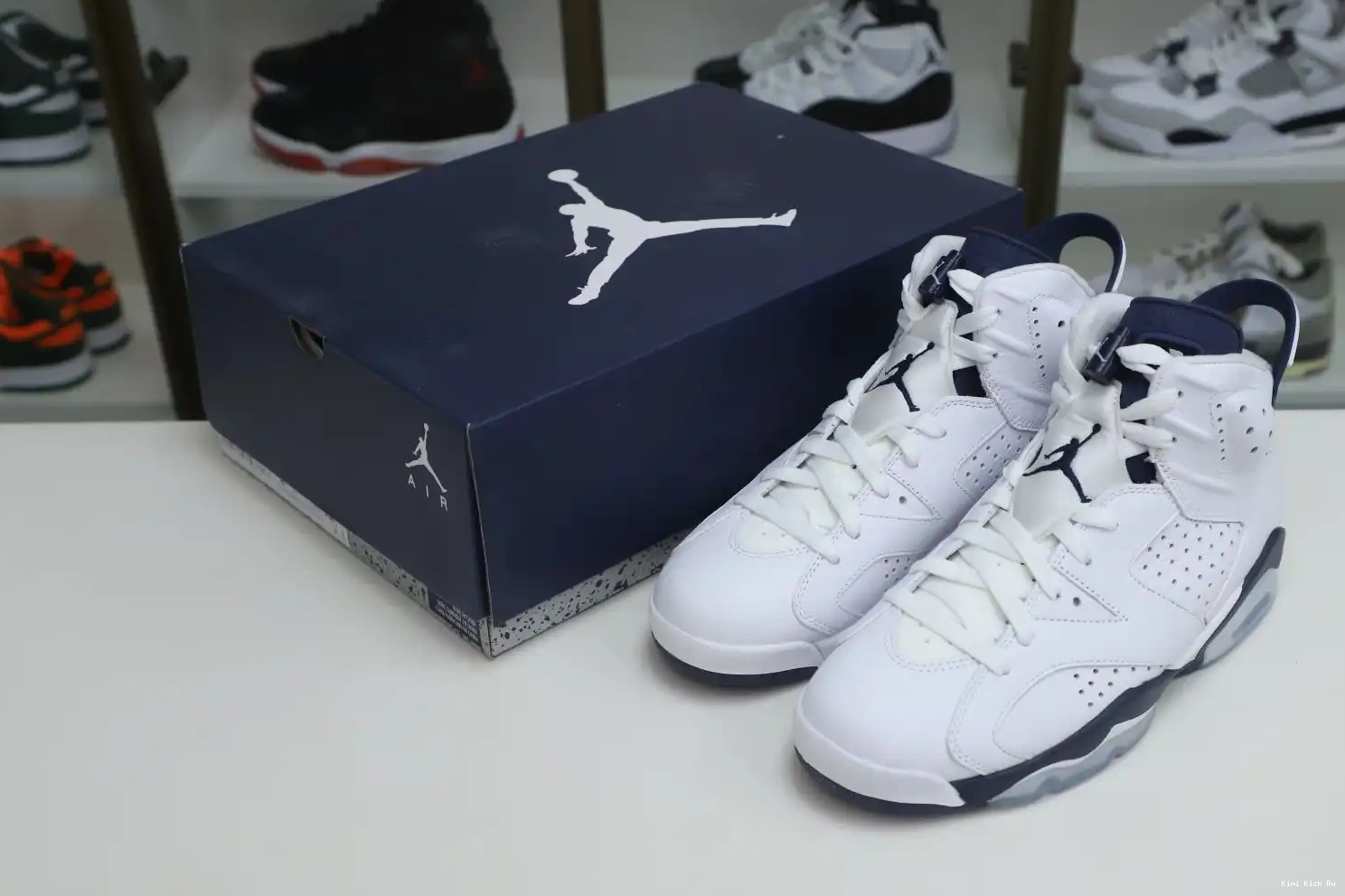 JORDAN MIDNIGHT Kimikick AIR 6 NAVY 0720